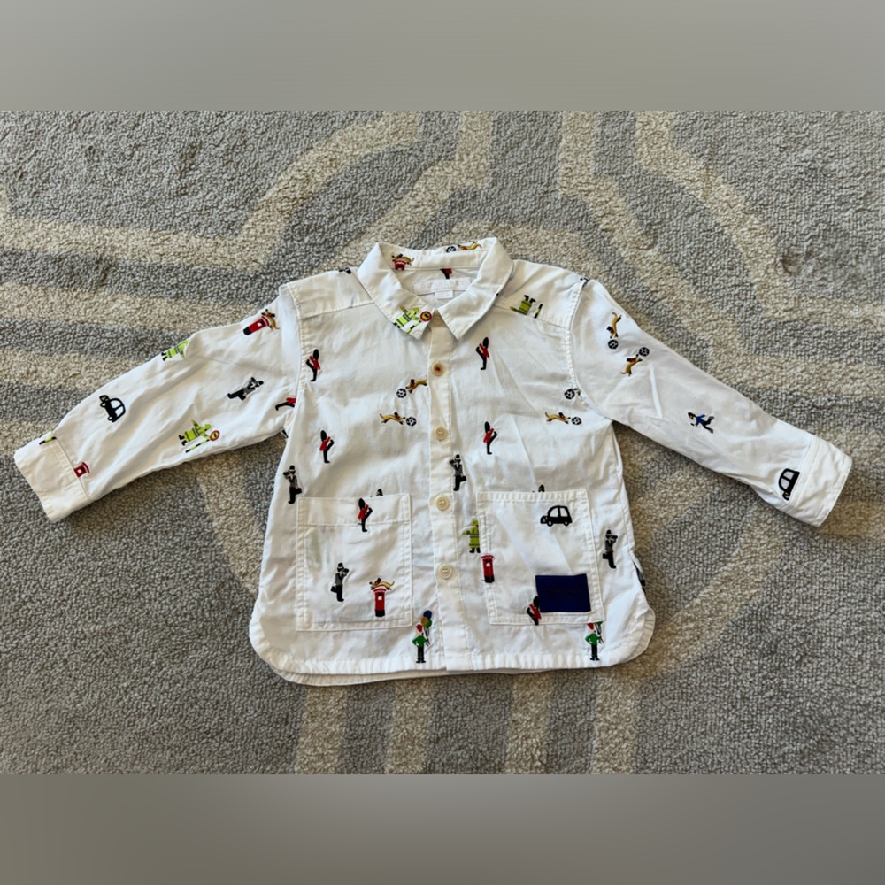 Burberry 12M Button Down Shirt